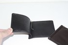 Genuine Leather Men s Spring Money Note Clip Simple Plain Bifold Wallet