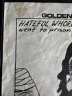 Raymond Pettibon Black Flag At 5679 Hollister   Hateful Whore   Goleta