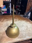 Vintage Eagle Oil Can Oiler Long Spout Made In Usa Metal Thumb Pump Tool Unused