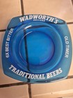 Very Rare  Wadsworth s Devizes Vintage Glass Ashtray   Rare Item For Collector 