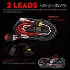 12v  Wiring Harness Kit Fuse On-off Switch Relay For Led Fog Work Light Bar