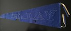 Vintage Yale University Wool Cloth Pennant