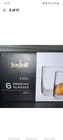 2x Joyjolt Faye Old Fashion Whiskey Glasses Everyday Use Set Of 6 10oz Lead Free