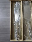 Vintage Set Of 3 Sterling Silver Pie Server  Cake Knife  Pie Knife Set Nib