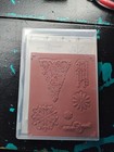 Stampin Up  Snow Swirled 6 Pc Rubber Mounted Stamp Set Christmas Crafting Card