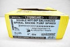Stormguard 6  60d Spiral Shank Turf Spikes Hot-dip Galv Exterior X6 0200sz Usa