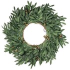 23 Inch Olive Wreaths For Front Door  Artificial Large Spring Summer All 23in