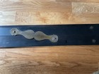 Antique Ebony   Brass Parallel Ruler Ship Navigation Tool Nautical 24    Long