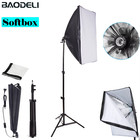 Photographic Equipment Photo Studio Photography Soft Box Kit With Triopod Video 