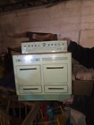 Wolverine 1950 s Tin Lithograph Toy Stove Oven Fridge Vintage