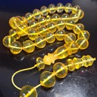 Amber Beads     Islamic Rosary Misbaha Tasbih Subha Dhikr Komboloi Worry Beads 50g