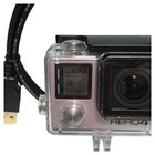 Gopro Hero4 Action Camera Silver Wi-fi Touch Screen With Usb Cable Tested