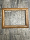 Vintage Oak Wood Art Picture Frame 10 X 14 1980s 1990s Farmhouse Cottage Grain