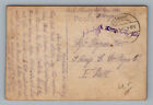Antique Ww1 German Real Photo Rppc Postcard Soldiers Officers Medic In Uniform