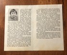 Very Rare Vintage Cfl Argonauts Zenon Andrusyshyn Autographed Christian Pamphlet