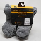 Carhartt Heavyweight Synthetic Blend Crew Socks 4 Pair Mens Xl 12-14 5 New