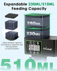 Automatic Fish Feeder For Aquarium - 230 510ml Timer Fish Feeder Dispenser With