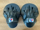 Winning Punching Mitt Cm-65 High Grade Type Black Curvied Mitts F s Japan New