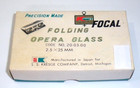 Vintage Black Kmart 2 5x Folding Opera Glass Binoculars Original Box Japan New 