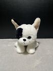 Ty Marcel Dog Plush Frenchie Puppy White Black Spots 6  Stuffed Toy Pet Lovey