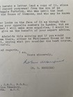 Australia Prime Minister Robert Menzies Signed Autograph Signature Letter 1946
