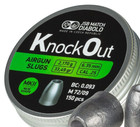 Jsb Match 150 Count Knockout Slug Hp Mkii 6 35mm  25 Caliber Airgun Pellets B