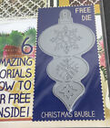 The Tattered Lace Magazine Christmas Issue With Christmas Bauble Die