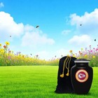 Black Urn Kansas Kansas City Chiefs Football Theme Style 10 Inch