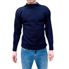 Vintage Letricoteur Navy Wool Guernsey Sweater  Euc 