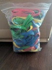 10lb Test Rubber Bands 8oz Bag  Multicolored  Heavy Duty  1 2 Inch Wide 6in Diam