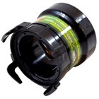 Valterra T1028 Rotating Rigid Pipe Adapter - 3  Hub X Bayonet Klein  Black 