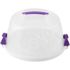 Wilton Cake And Cupcake Carrier  Perfect 10-inch Round Cake Or 13 Cupcakes  Reve