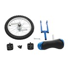 16  Wheel Unicycle W  Skid Proof Tire Durable Frame Uni-cycle Cycling Bike Blue