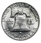 3 Pc 90  Silver Half Dollar Coin Lot - Walking Liberty  Franklin  Kennedy - Bu