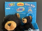 Webkinz Plush Black Bear Plush With Lil    Kinz Bundle Rare  Brand New With Codes 
