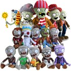 Plants Vs Zombies Plush 18-35cm Figure Characters Plush Toy Peashooter Zombie
