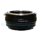Nikon F Mount Lens To Leica L Mount Adapter Fits Sigma Fp Fp L Mirrorless Camera