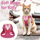 Ncmama Cat Vest Harness And Leash Set  Escape Proof Kitten Harness Pink S