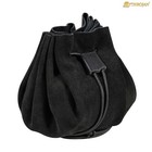 Medieval Drawstring Pouch Suede Coin Bag For Jewelry Renaissance Cosplay Costume