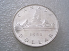 1953 Canada Silver Dollar-very Nice Coin