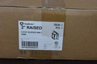 Bnib 25 Southwire 72c23 4-11 16  Square Device Ring 2  Raised 1-gang