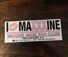 Online Ceramics X Maxxxine Fan Club Bumper Sticker - A24  mia Goth  Ti West 