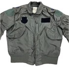 Military Flight Jacket Mens Medium Green Summer Flyer Cwu-36 p Usaf Vintage