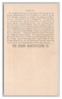 The Singer Manufacturing Co  Servia Vintage   1892 Advertising Trade Card