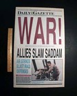 Great  3  Gulf War Operation Desert Storm Kuwait Liberation 1991 Newspapers Trio