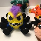 Vintage Meanies Plush Beanbag Toys Series 1 Otis Matt Splat Boris New With Tags