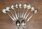Vintage Wm Rogers Mfg Co Extra Plate 11 Tablespoons Allure Teatime Silver Plate