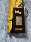 Intel 486 386 Chip  Commemorative Key Fob