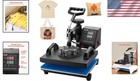 16  X 24  Clamshell Heat Press Machine For T-shirt Digital Transfer Sublimation