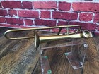 Nice Vintage Metal Black Tip Trombone Kazoo From Del Rubio Triplets Estate
